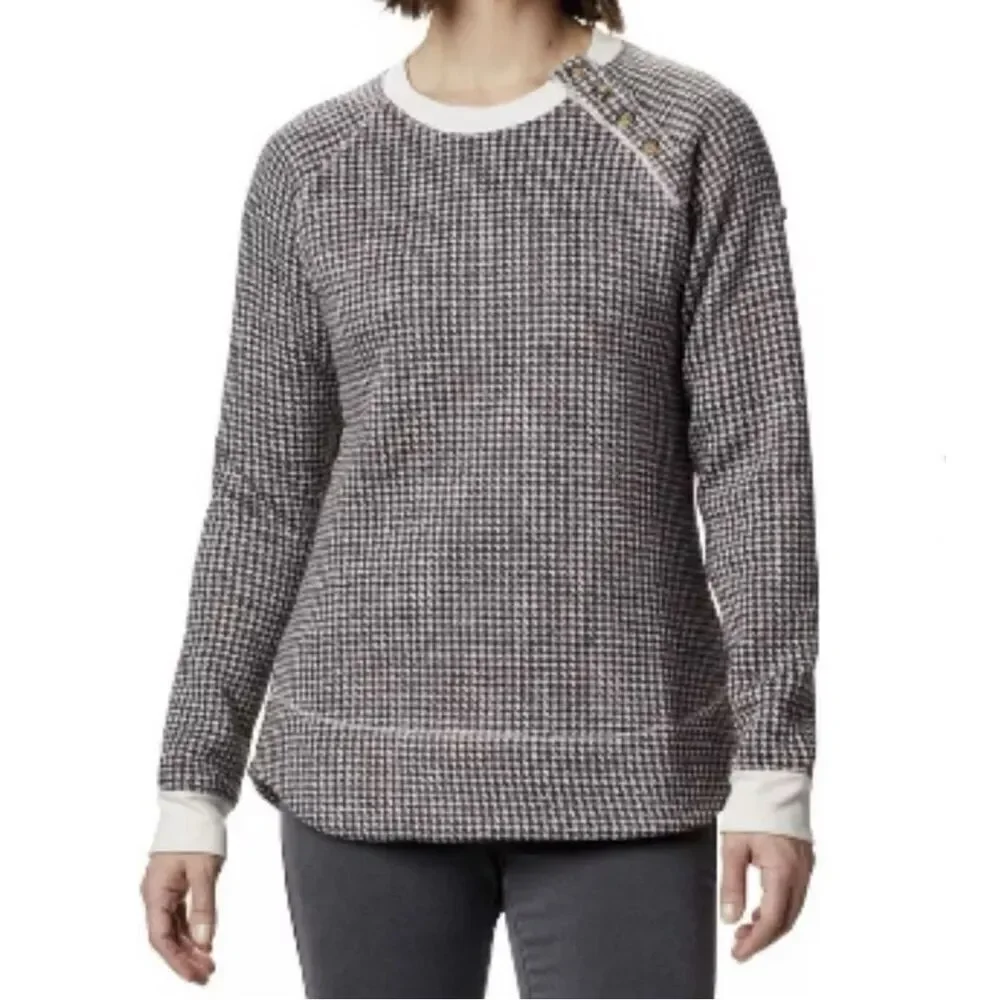 Columbia NWT sz XXL houndstooth Chillin sweater